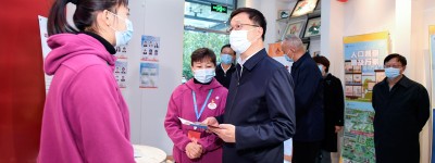 韩正在北京调研第七次全国人口普查登记工作