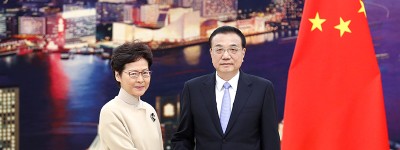 李克强会见来京述职的林郑月娥