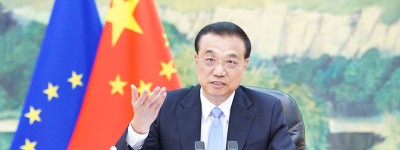 李克强同欧洲理事会主席米歇尔、欧盟委员会主席冯德莱恩共同主持第二十二次中国—欧盟领导人会晤