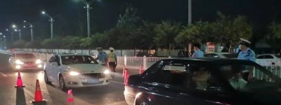山东临朐：临朐警方严打酒驾醉驾进行时