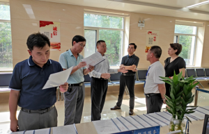 山东省委政法委一行到东营市人民调解中心调研