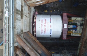 “大国重器”亮相莫斯科——中国11米级大盾构机在俄始发记