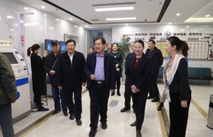 中国中医科学院发展研究中心领导到济南市机关医院指导工作
